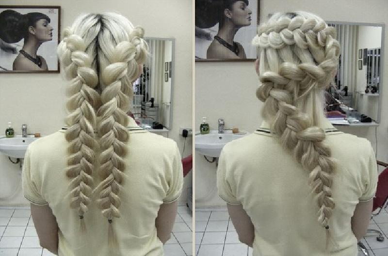 Everyday hairstyles for themselves. Picture №3